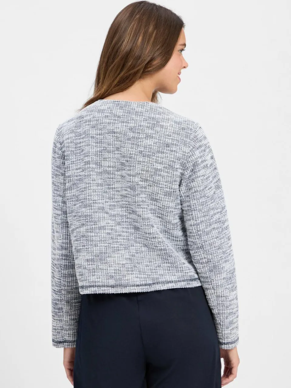 Damen Betty & Co Blazer>Damen Bouclé-Blazer