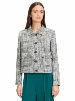 Damen Betty & Co Blazer>Damen Bouclé-Blazer