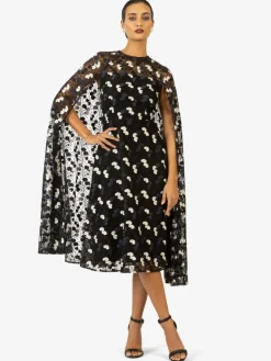 Kraimod Kleider<Damen Brautkleid schwarz gemustert