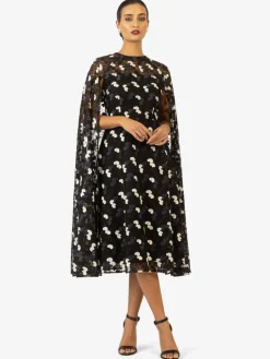 Kraimod Kleider<Damen Brautkleid schwarz gemustert