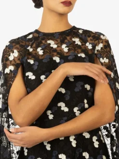 Kraimod Kleider<Damen Brautkleid schwarz gemustert