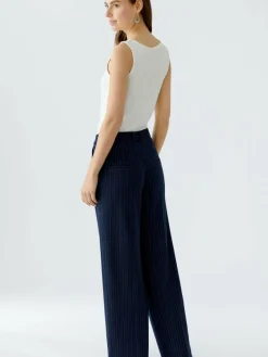 Damen Oui Hosen>Damen Bundfaltenhose