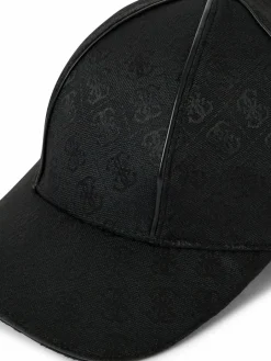 GUESS Mützen & Hüte<Damen Cap schwarz gemustert