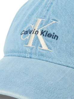 Calvin Klein Jeans Mützen & Hüte<Damen Cap hellblau bleached uni