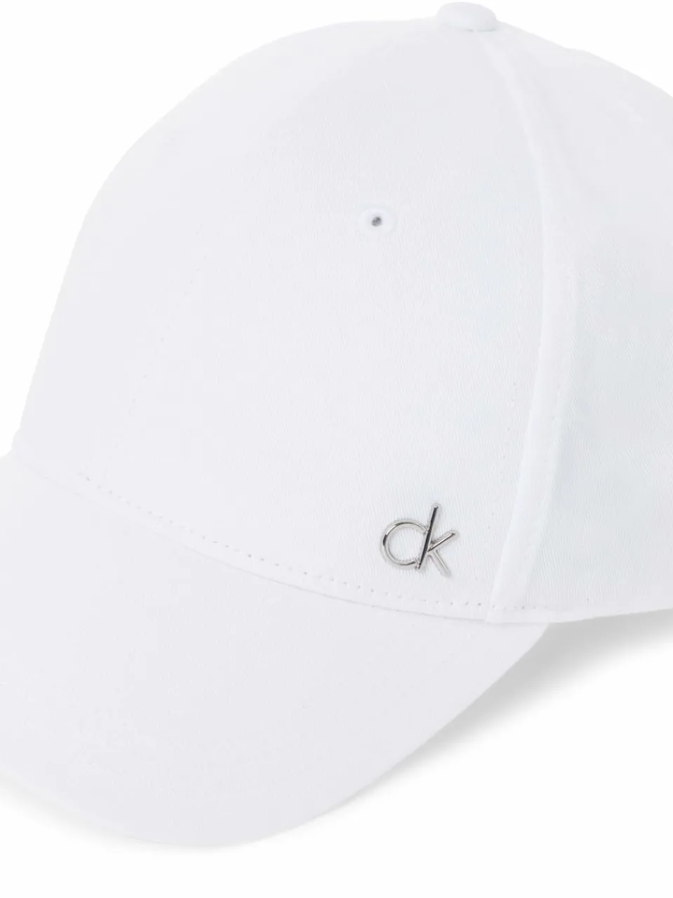 Calvin Klein Mützen & Hüte<Damen Cap - Metal Cotton weiß uni