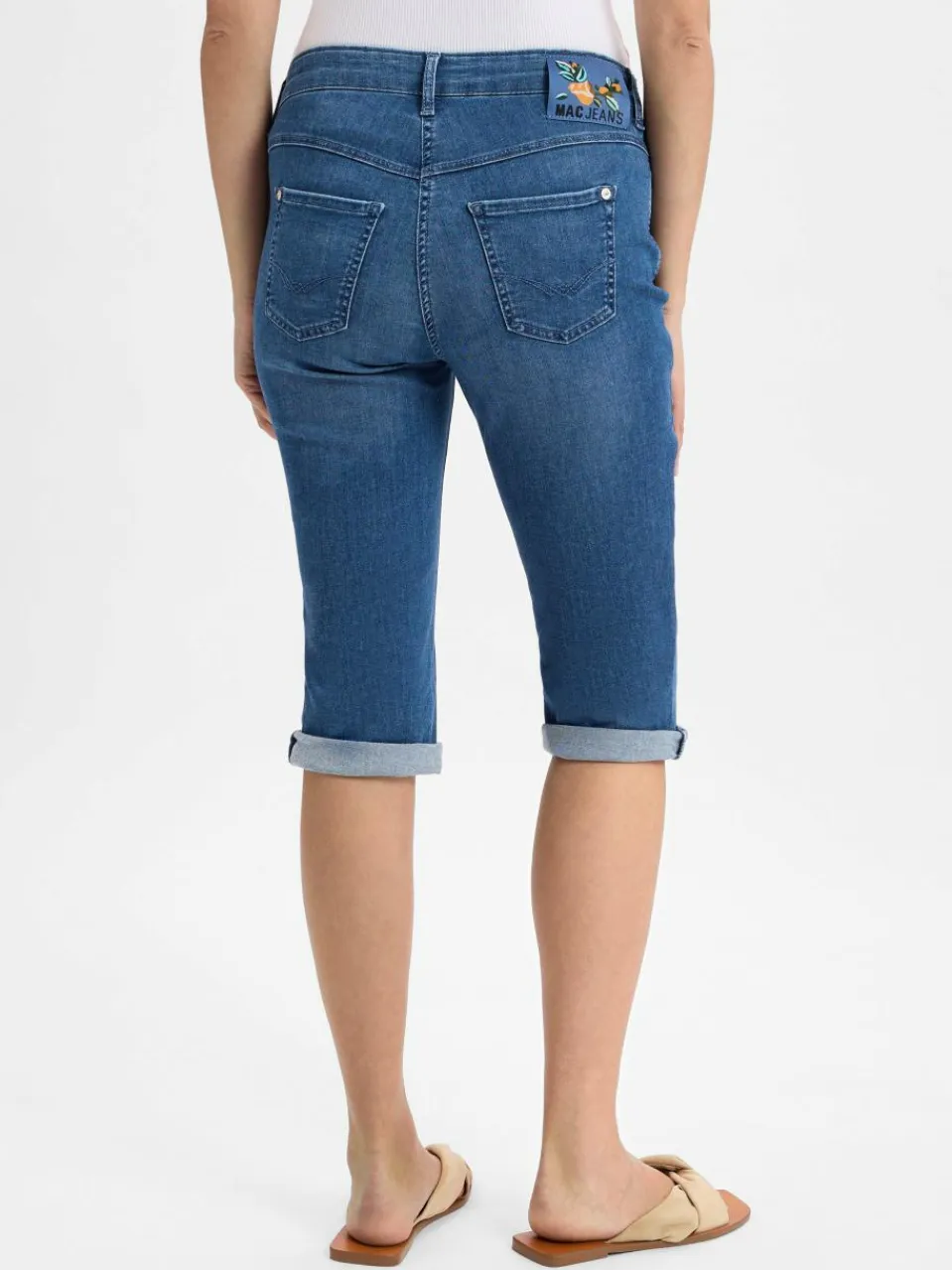 Damen MAC Jeans>Damen Capri-Jeans - Dream Sun