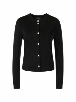 Marc Cain Pullover & Strickjacken<Damen Cardigan schwarz uni