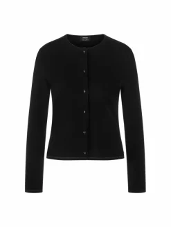 Marc Cain Pullover & Strickjacken<Damen Cardigan schwarz uni