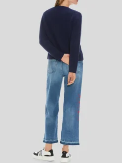 Marc Cain Pullover & Strickjacken<Damen Cardigan blau uni