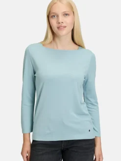 Betty & Co Shirts & Tops<Damen Casual-Shirt hellblau uni