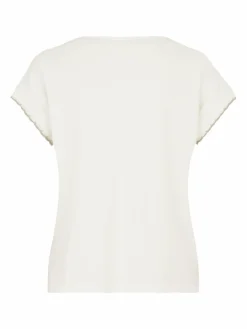 Cartoon Shirts & Tops<Damen Casual-Shirt weiß mehrfarbig bedruckt