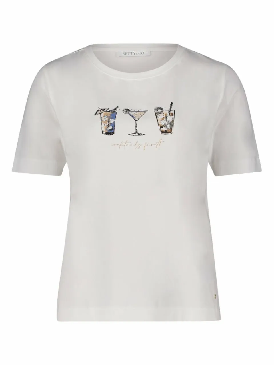 Betty & Co Shirts & Tops<Damen Casual-Shirt beige bedruckt