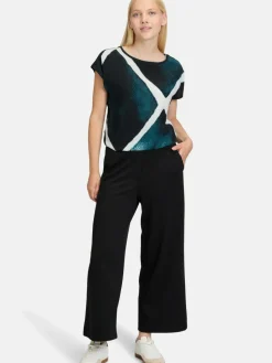 Betty & Co Blusen<Damen Casual-Shirt mehrfarbig gemustert