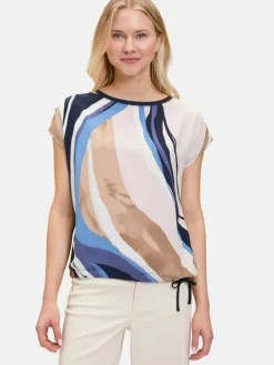 Betty & Co Shirts & Tops<Damen Casual-Shirt mehrfarbig gemustert