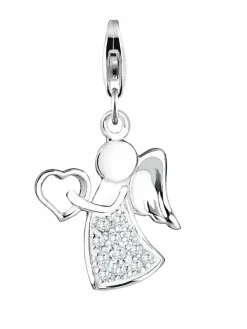 Nenalina Schmuck<Damen Charm silber uni