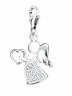 Nenalina Schmuck<Damen Charm silber uni
