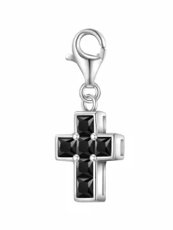 Rafaela Donata Schmuck<Damen Charm - Kreuz silber uni