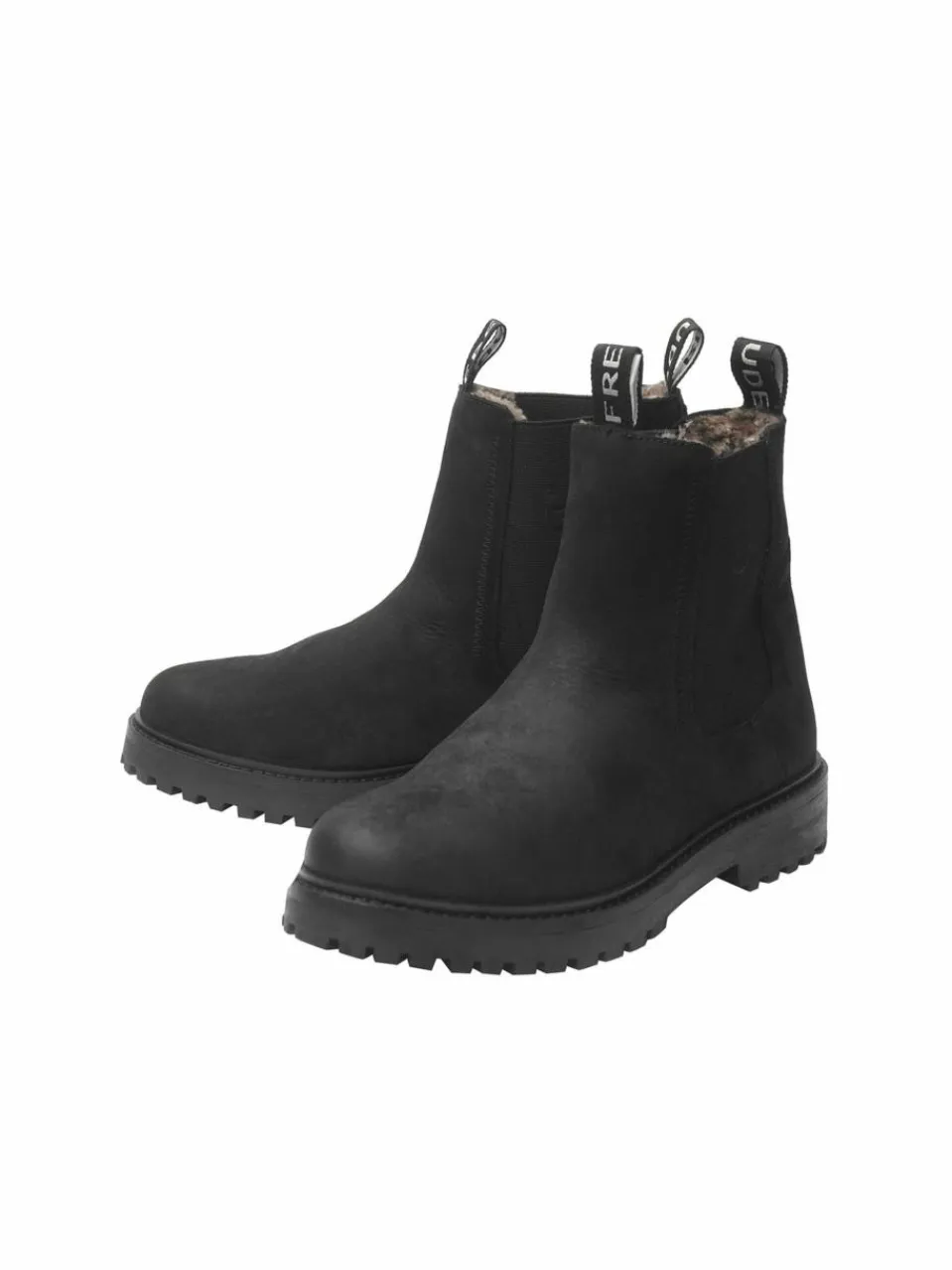 FREUDE Boots & Stiefeletten<Damen Chelsea-Boots - BOA schwarz bedruckt