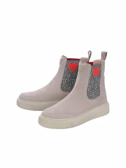 Crickit Boots & Stiefeletten<Damen Chelsea-Boots - MAJA taupe gestreift