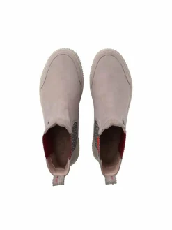 Crickit Boots & Stiefeletten<Damen Chelsea-Boots - MAJA taupe gestreift