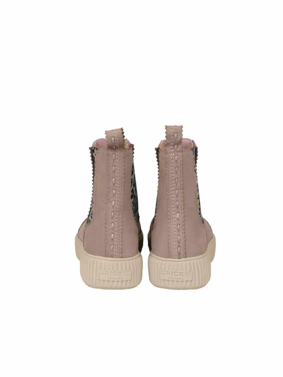 Crickit Boots & Stiefeletten<Damen Chelsea-Boots - ROMY beige bedruckt