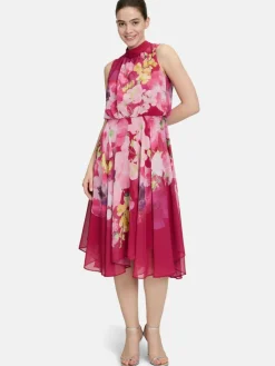 Damen Vera Mont Kleider>Damen Chiffonkleid