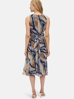 Betty & Co Kleider<Damen Chiffonkleid mehrfarbig gemustert