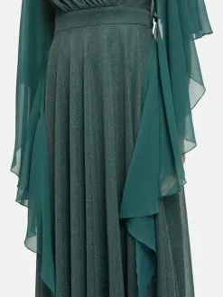 Vera Mont Pullover & Strickjacken<Damen Chiffonstola smaragd uni