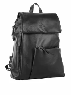 Cluty Taschen & Rucksäcke<Damen Cityrucksack schwarz uni