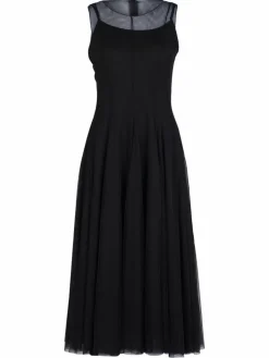 Vera Mont Kleider<Damen Cocktailkleid schwarz uni