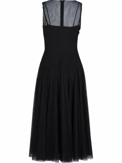 Vera Mont Kleider<Damen Cocktailkleid schwarz uni