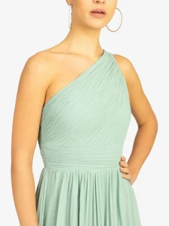 Kraimod Kleider<Damen Cocktailkleid grün uni