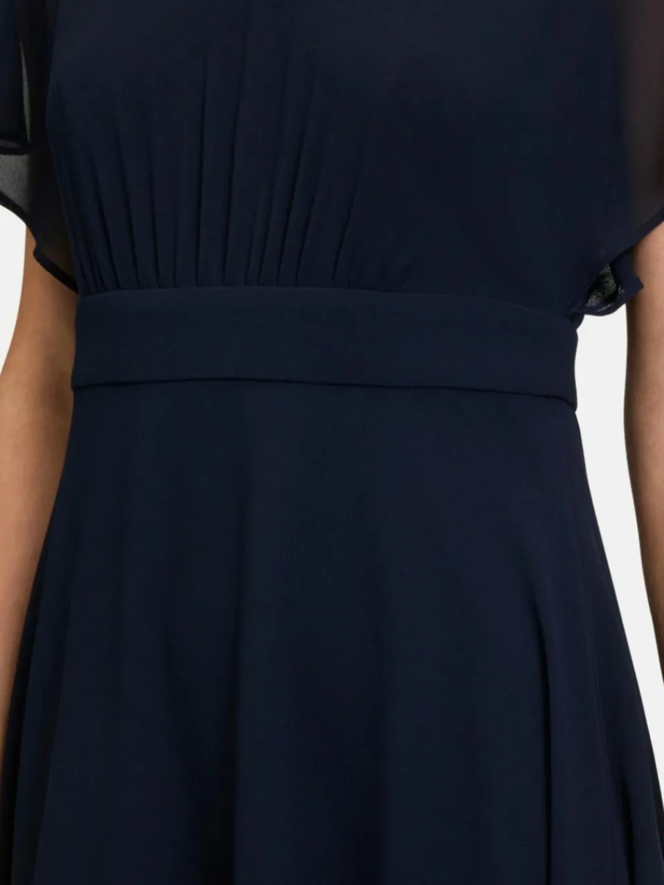 Vera Mont Kleider<Damen Cocktailkleid marine blau uni