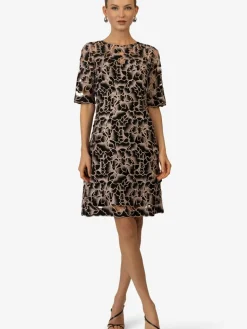 Kraimod Kleider<Damen Cocktailkleid pink gemustert