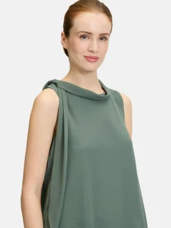 Vera Mont Kleider<Damen Cocktailkleid grün mint uni