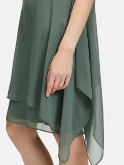 Vera Mont Kleider<Damen Cocktailkleid grün mint uni