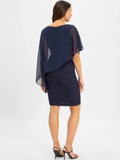 Swing Kleider<Damen Cocktailkleid marine uni