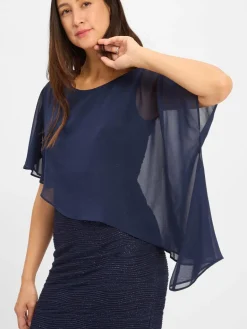 Swing Kleider<Damen Cocktailkleid marine uni