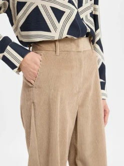 Weekend Max Mara Hosen<Damen Cordhose - Tania beige uni