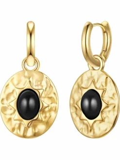 Yokoamii Schmuck<Damen Creolen gold uni