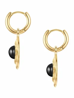 Yokoamii Schmuck<Damen Creolen gold uni