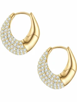 Glanzstücke München Schmuck<Damen Creolen - gold uni