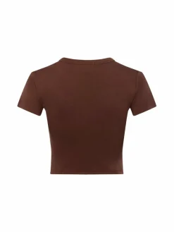 Damen HUGO Shirts & Tops>Damen Crop Shirt - Delanor