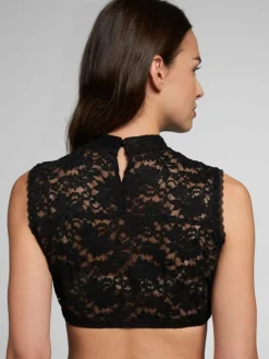 Spieth & Wenksy Blusen<Damen Dindlbluse - Andora schwarz uni