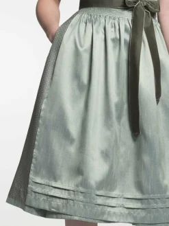 Spieth & Wenksy Kleider<Damen Dirndl grün uni