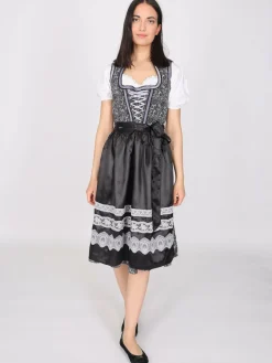 JCC Kleider<Damen Dirndl lila uni