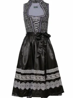 JCC Kleider<Damen Dirndl lila uni