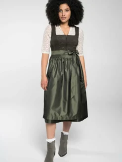 Spieth & Wenksy Kleider<Damen Dirndl - Felina oliv uni