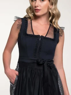 Spieth & Wenksy Kleider<Damen Dirndl - Gaute blau gemustert