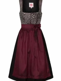 Spieth & Wenksy Kleider<Damen Dirndl - Gälin schwarz bedruckt